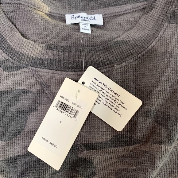 SPLENDID CAMO SWEATSHIRT - Picture 11 of 11